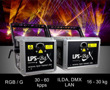 LPS-BaX Showlaser in RGB