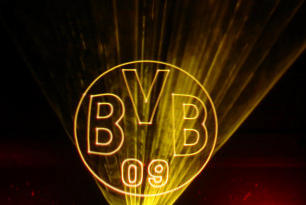 Lasershow BVB Borussia Dortmund
