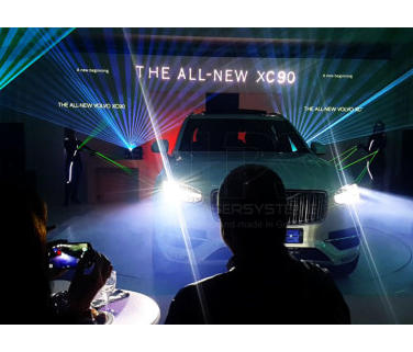 Lasershow Volvo XC90