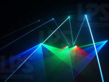 Lasershow optische Bank