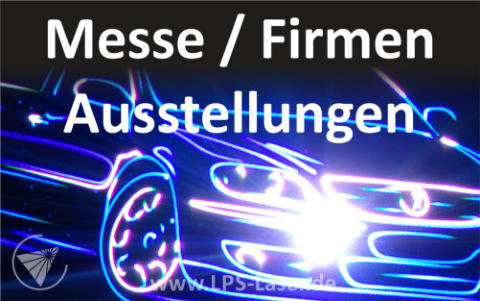 Lasershow Showlaser Messe Firmen Ausstellungen