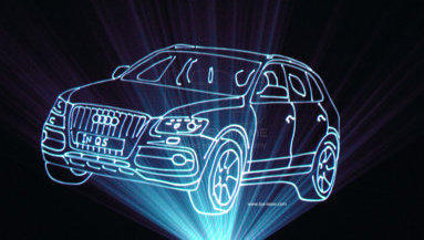 3D Lasereffekte Lasershow