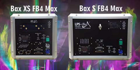 LPS-BaX Showlaser in RGB mit FB4