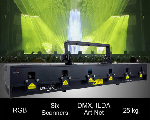 LPS-BaX SixSCAN RGB Scanner Bar