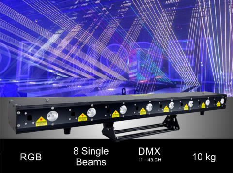 LPS Laser Array Beam Bar RGB LABB