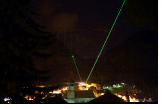 Laser Gotthard Triangulation Schweiz