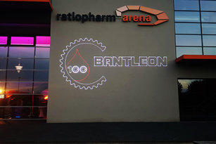 Lasershow 100 Jahre Bantleon Neu-Ulm