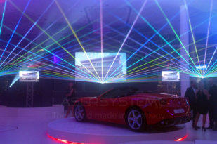 Lasershow Ferrari Südafrika